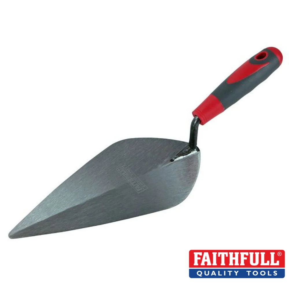 Faithfull- Soft-Grip Brick Trowel London 10”