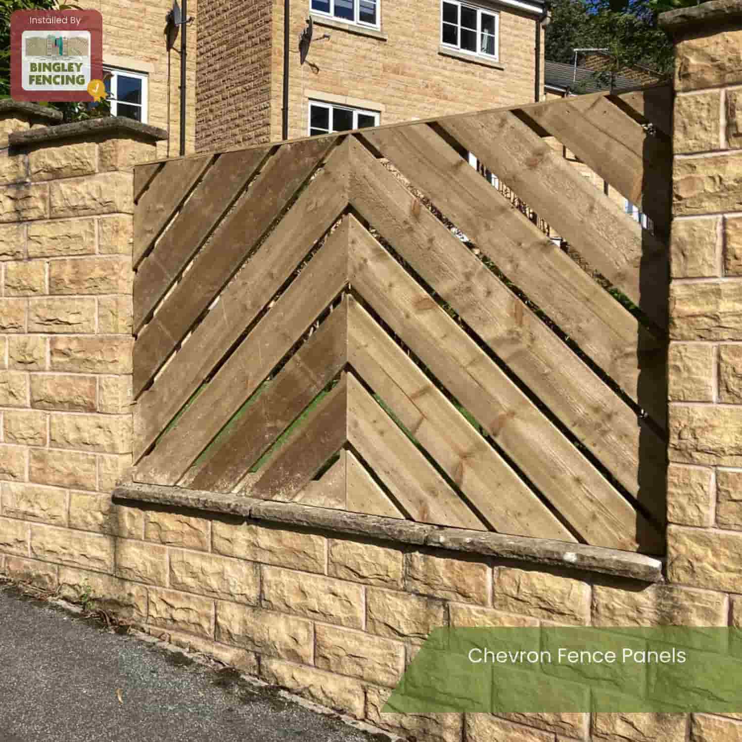 Chevron Fence Panels - Image 2