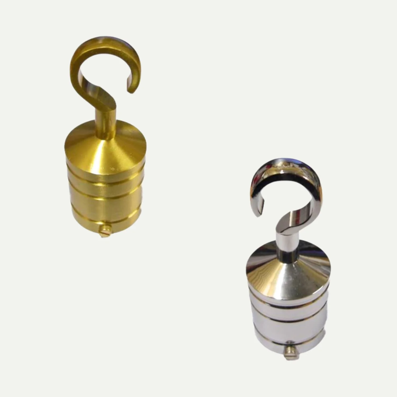 Decking Rope Hooks – Brass or Chrome Finish