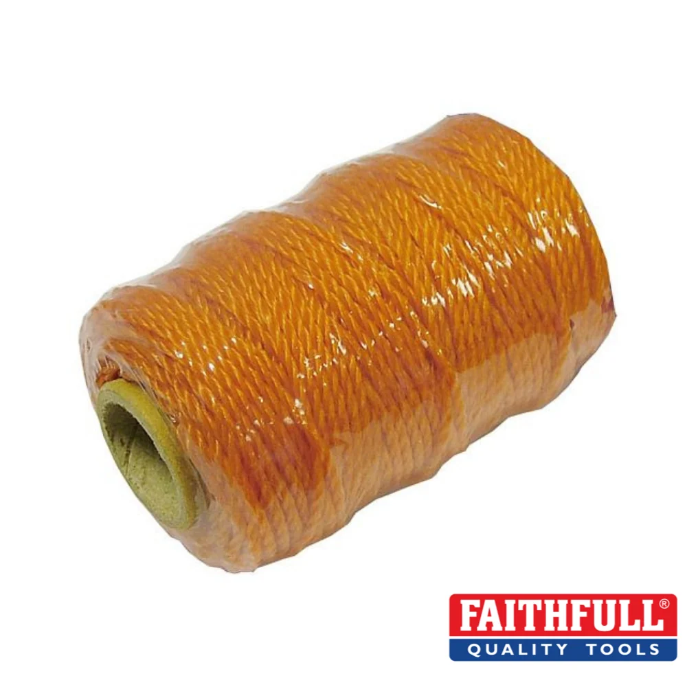 Faithfull- Orange Poly Brick Line 36M
