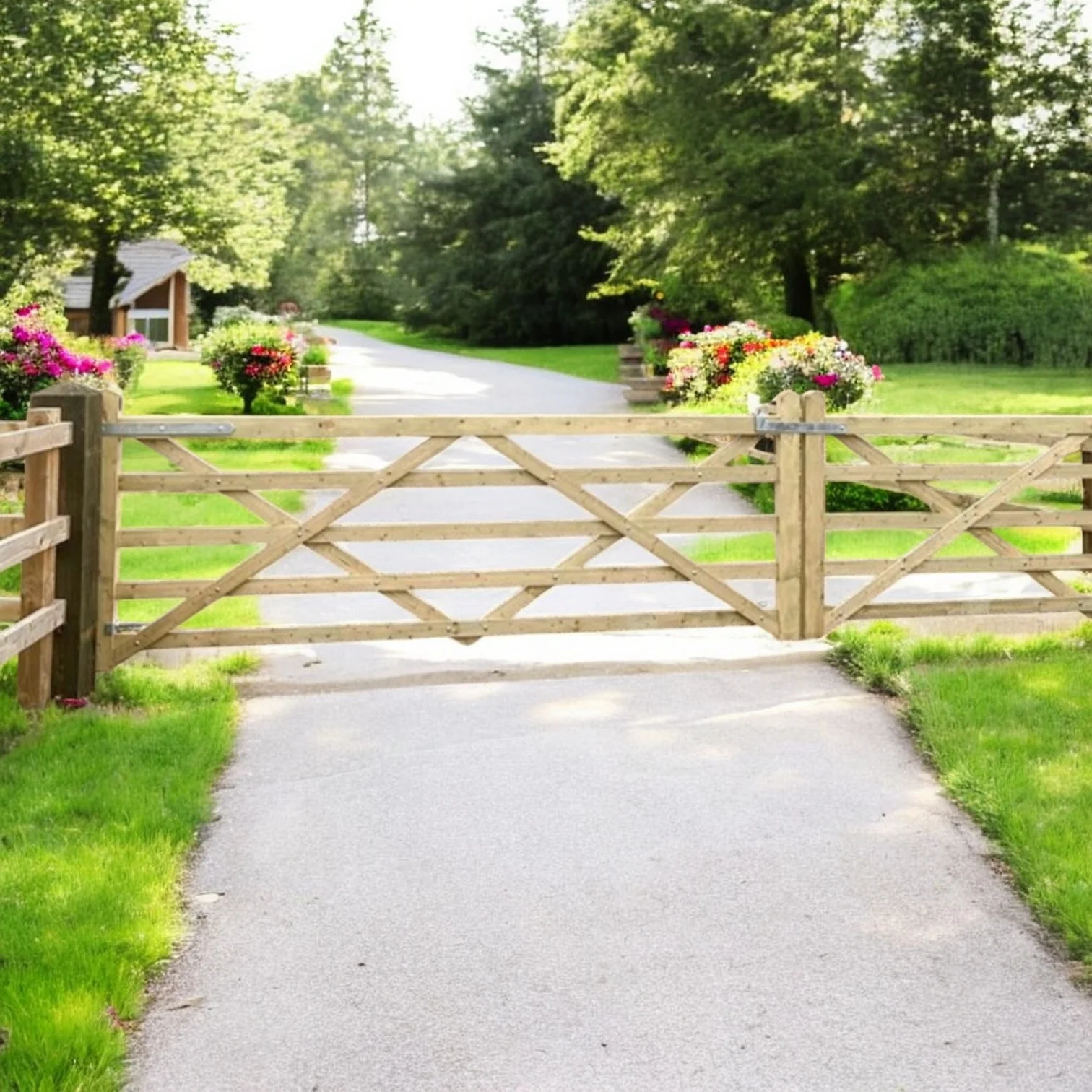Driveway/Field Gate 5 Bar - Image 2