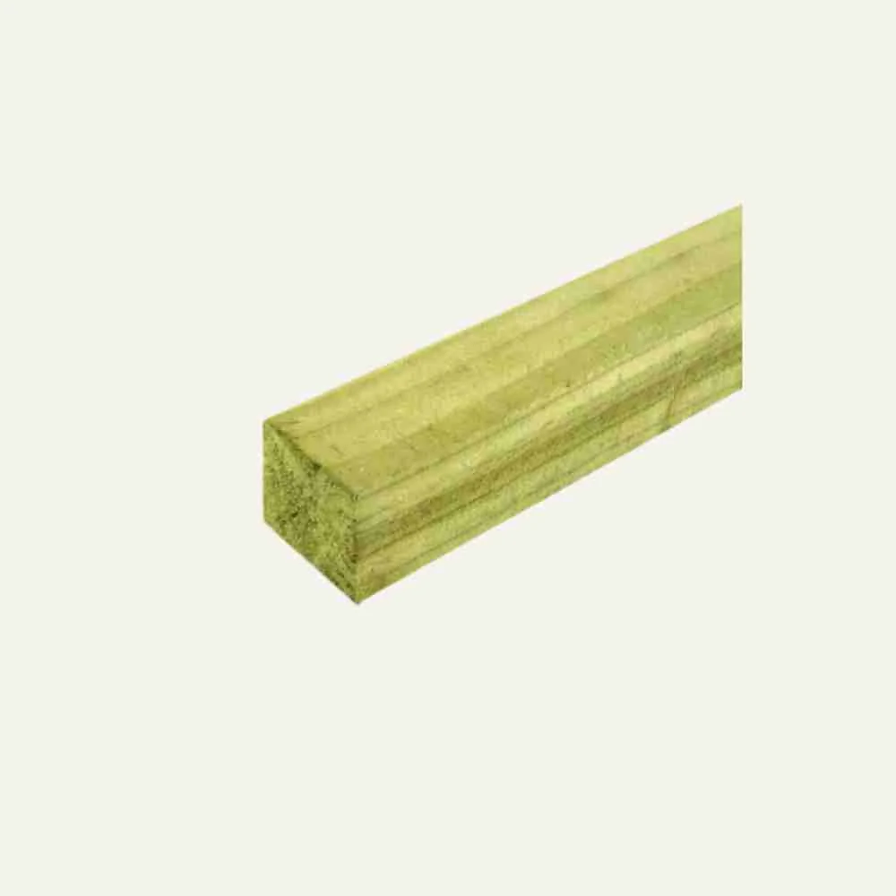 Fence Rail/Batten - 2" x 2" x 12ft (50mm x 47mm x 3.6m)