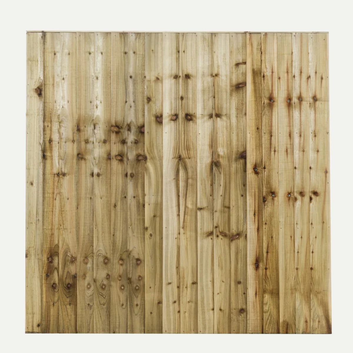 Featheredge Fence Panel - Flat Top