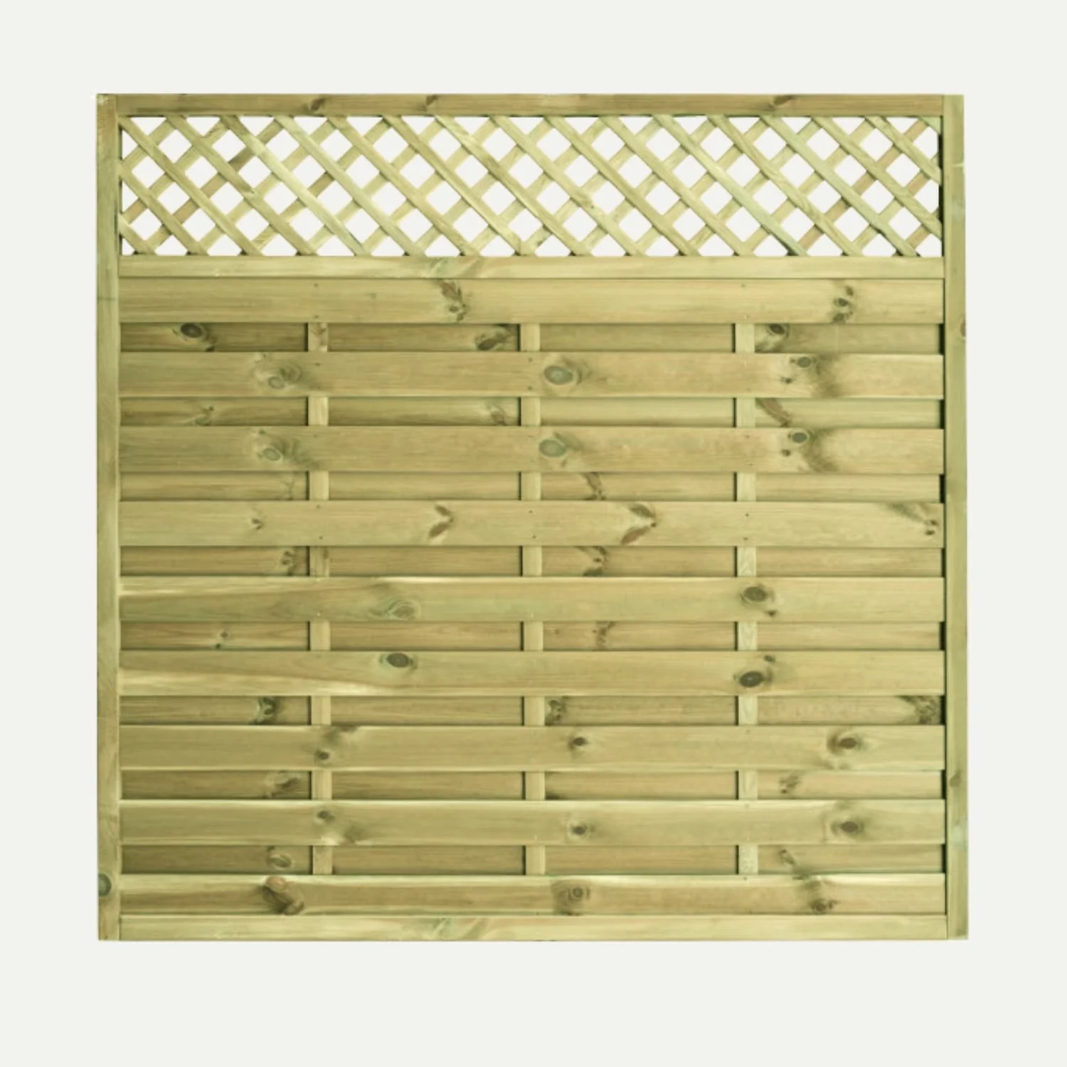 Horizontal Lattice Top Fence Panel (HLT)