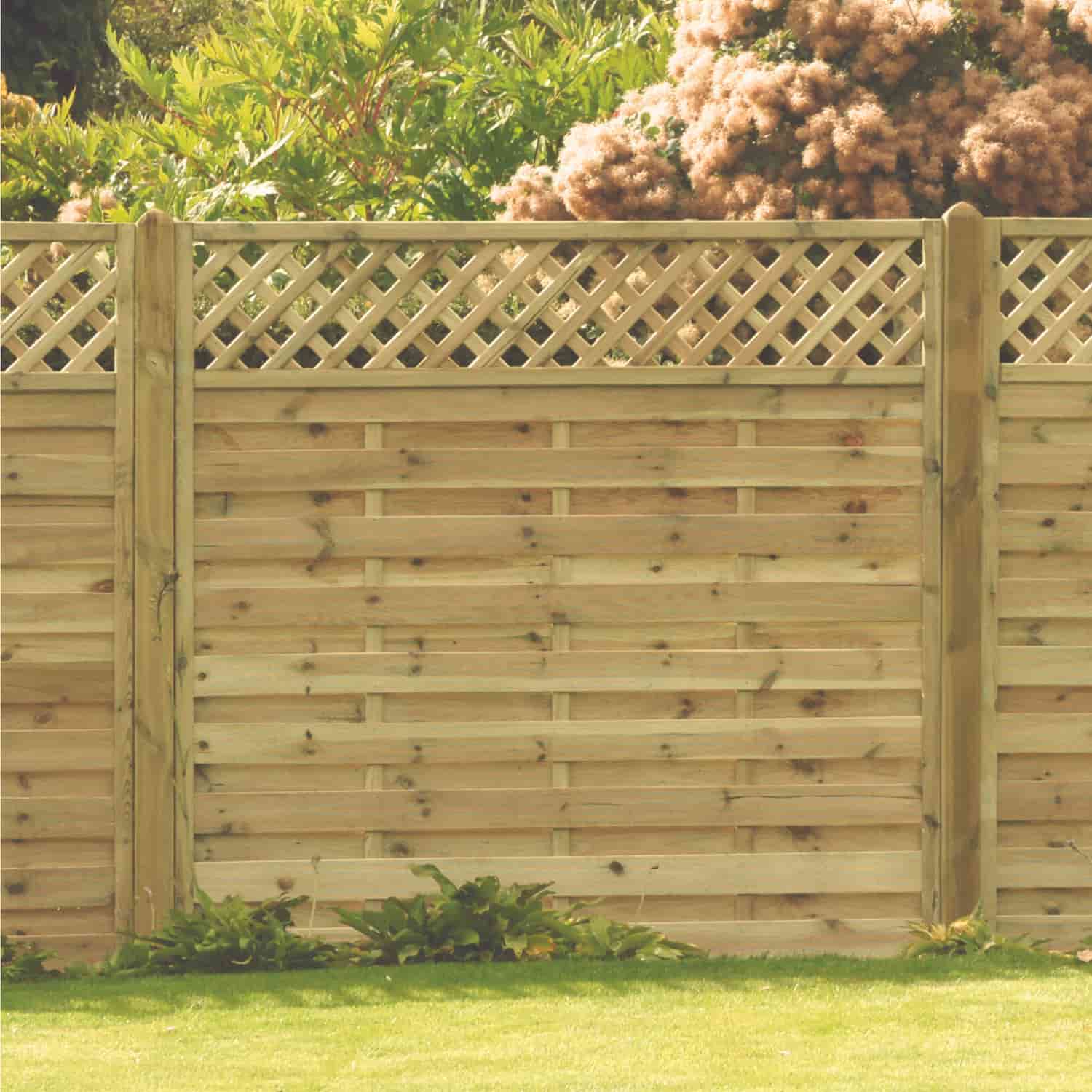 Horizontal Lattice Top Fence Panel (HLT) - Image 2