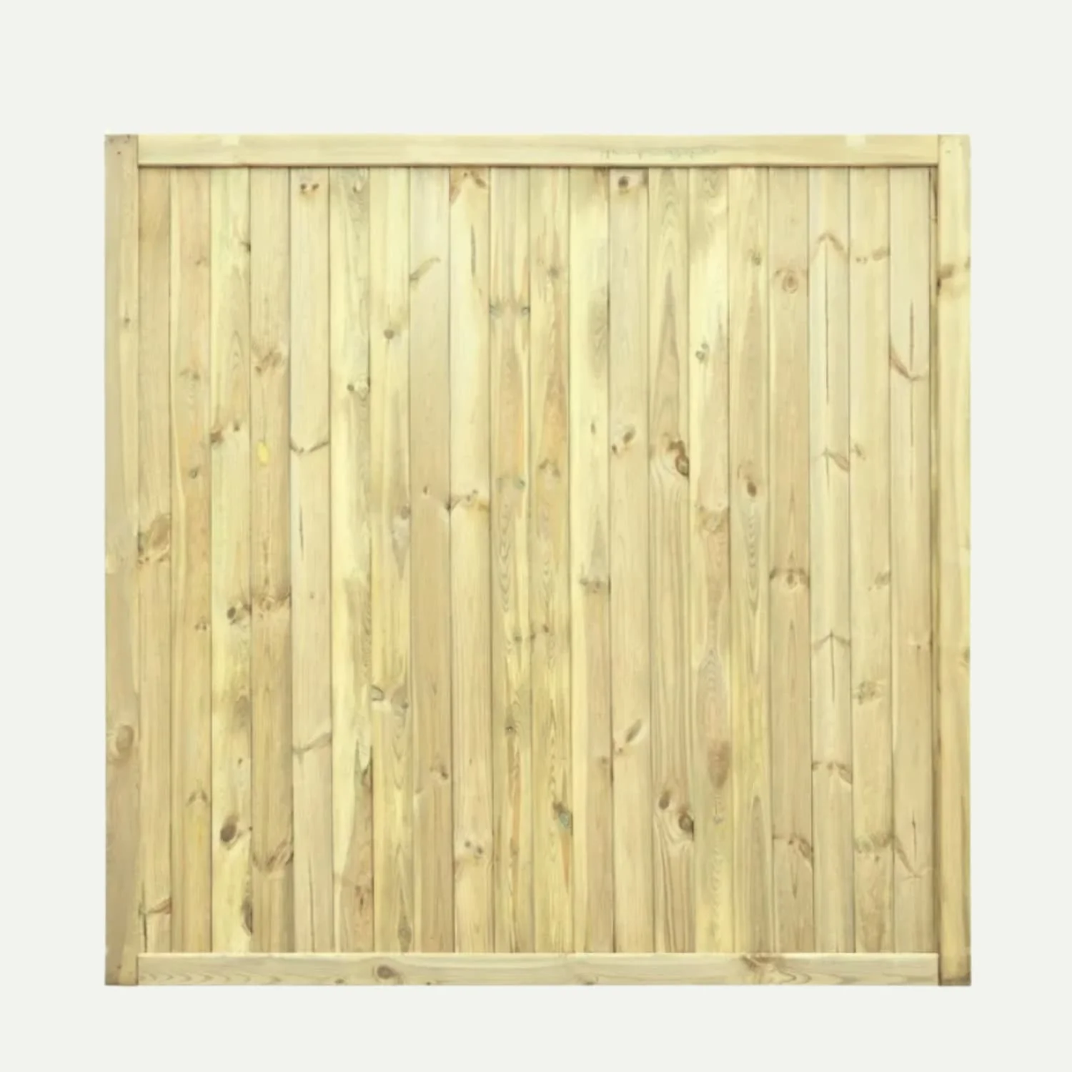 Tongue & Groove Fence Panels Flat Top  (TGF)