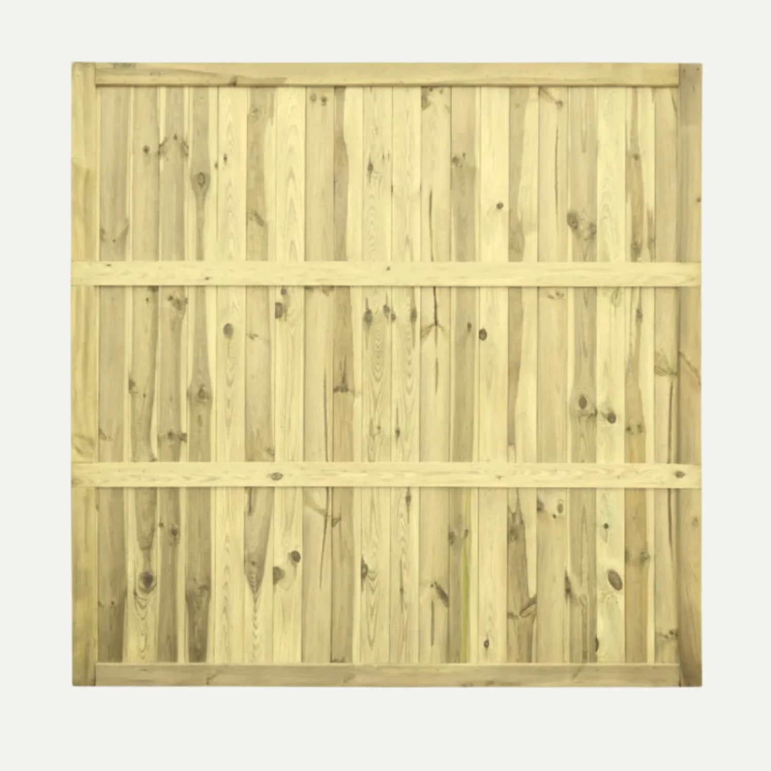 Tongue & Groove Fence Panels Flat Top  (TGF) - Image 2