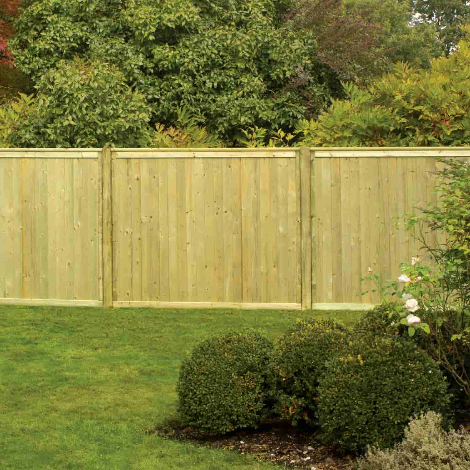 Tongue & Groove Fence Panels Flat Top  (TGF) - Image 3