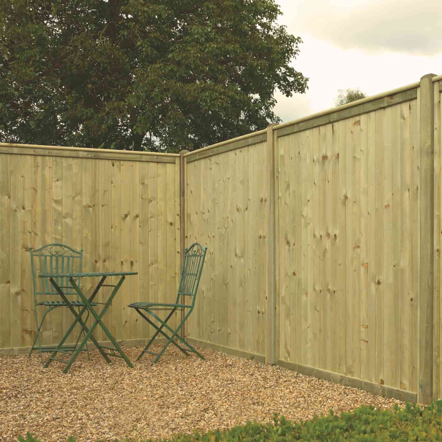 Tongue & Groove Fence Panels Flat Top  (TGF) - Image 4