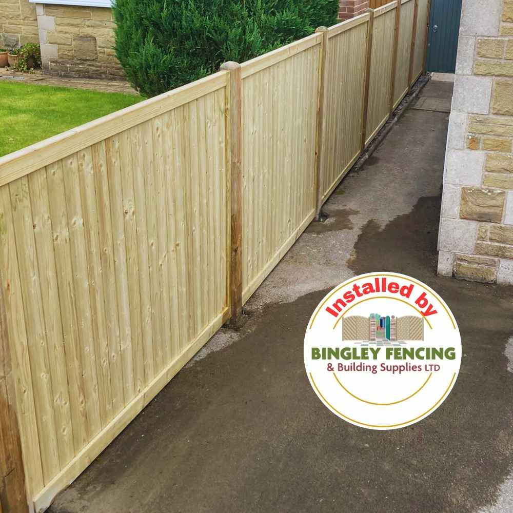 Tongue & Groove Fence Panels Flat Top  (TGF) - Image 5