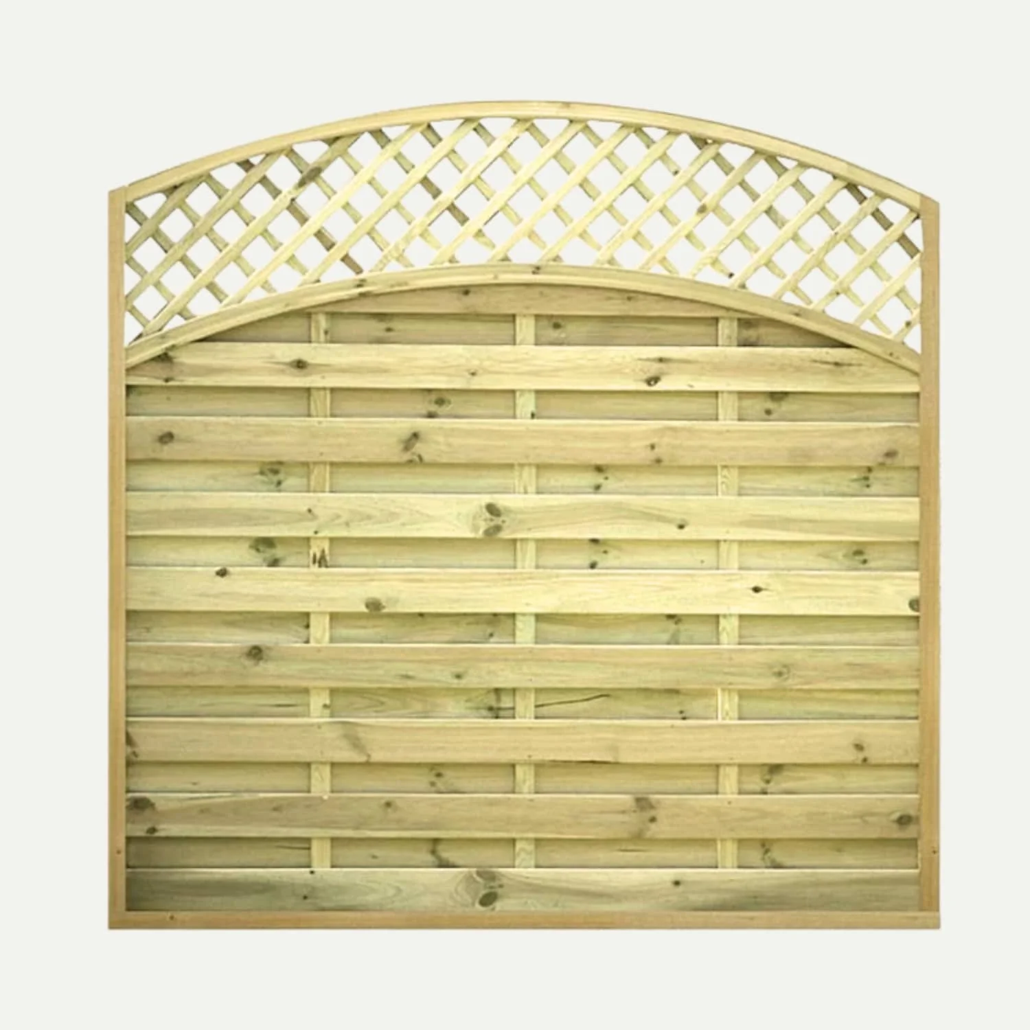 Arched Lattice Top Fence Panels (ALT180)