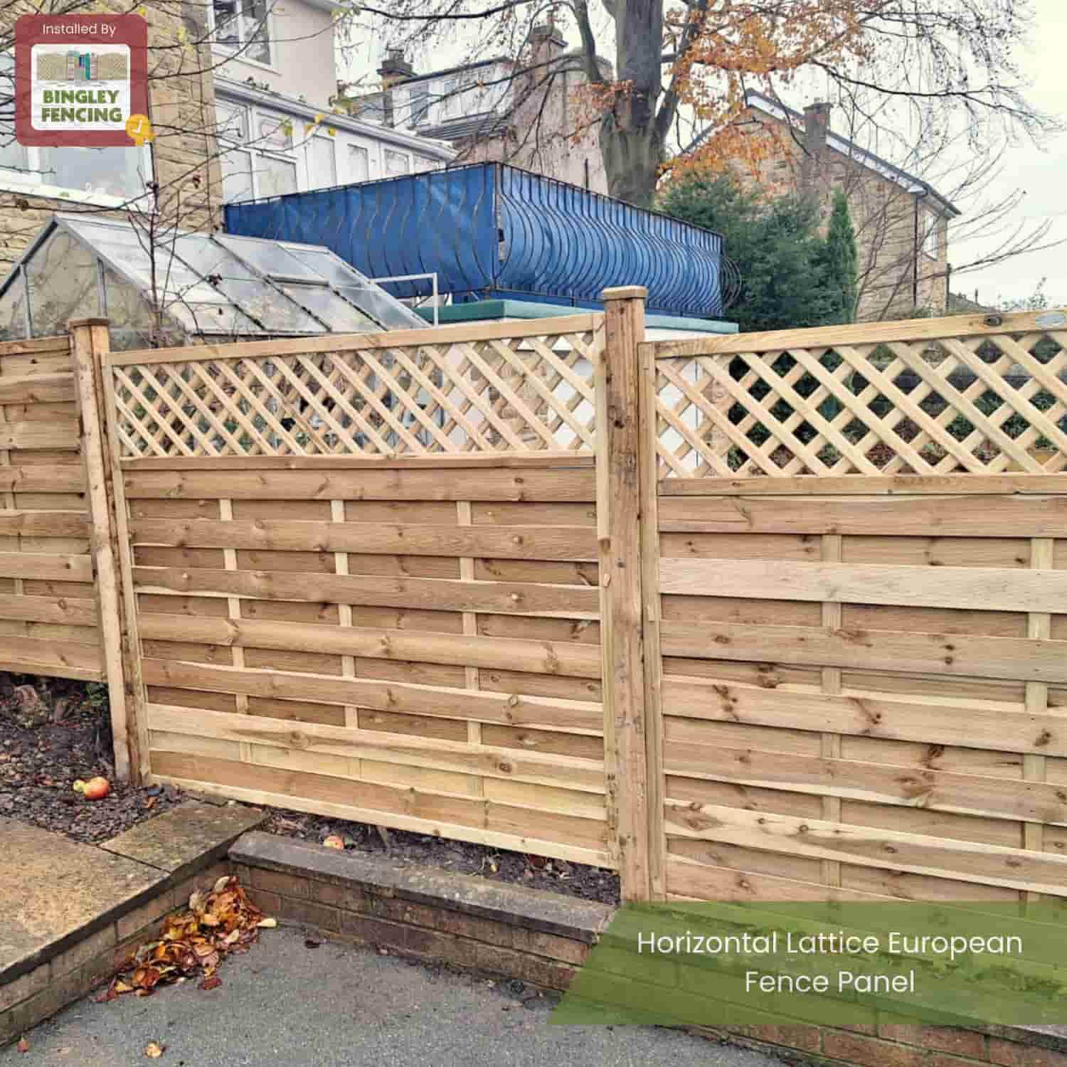 Horizontal Lattice Top Fence Panel (HLT) - Image 5