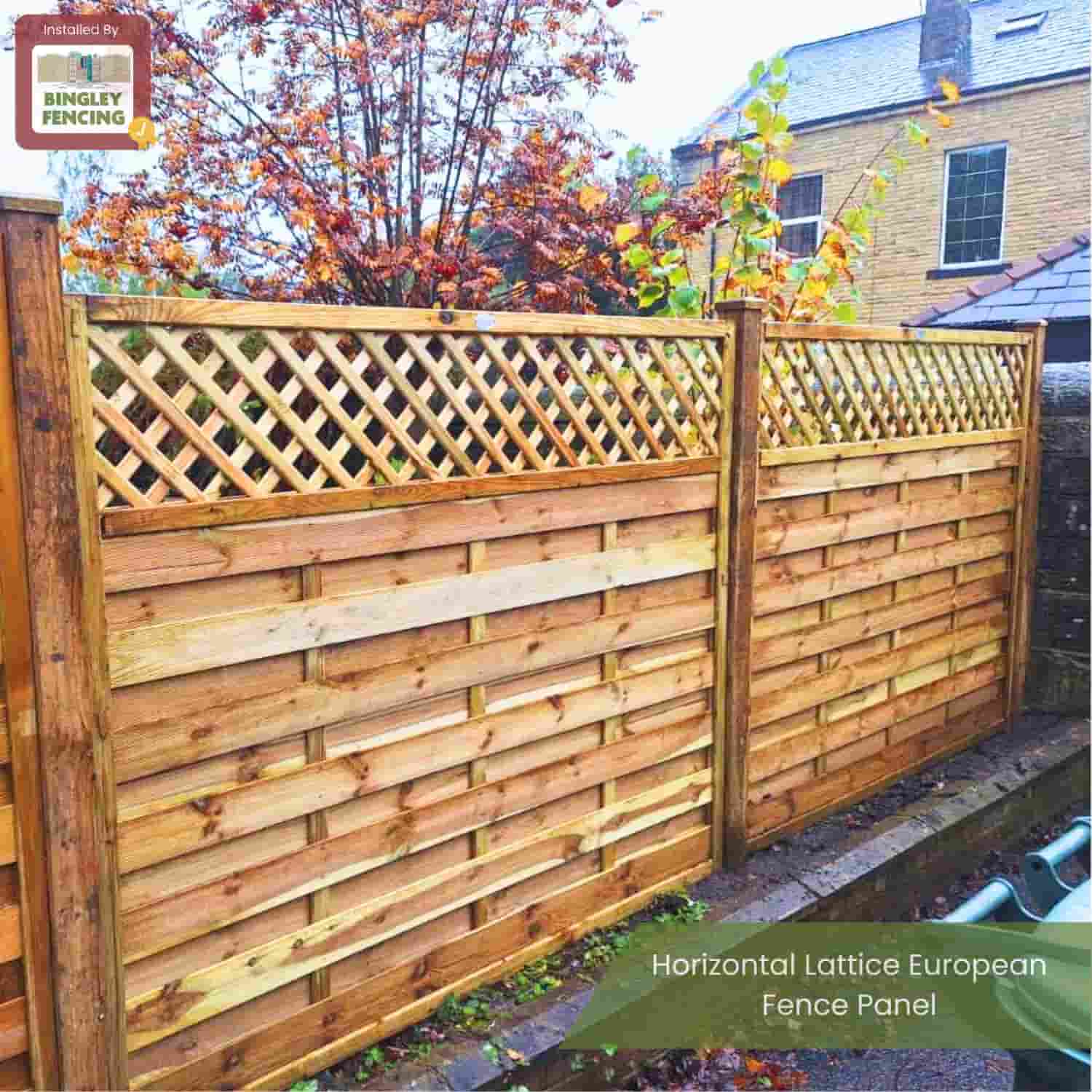 Horizontal Lattice Top Fence Panel (HLT) - Image 3