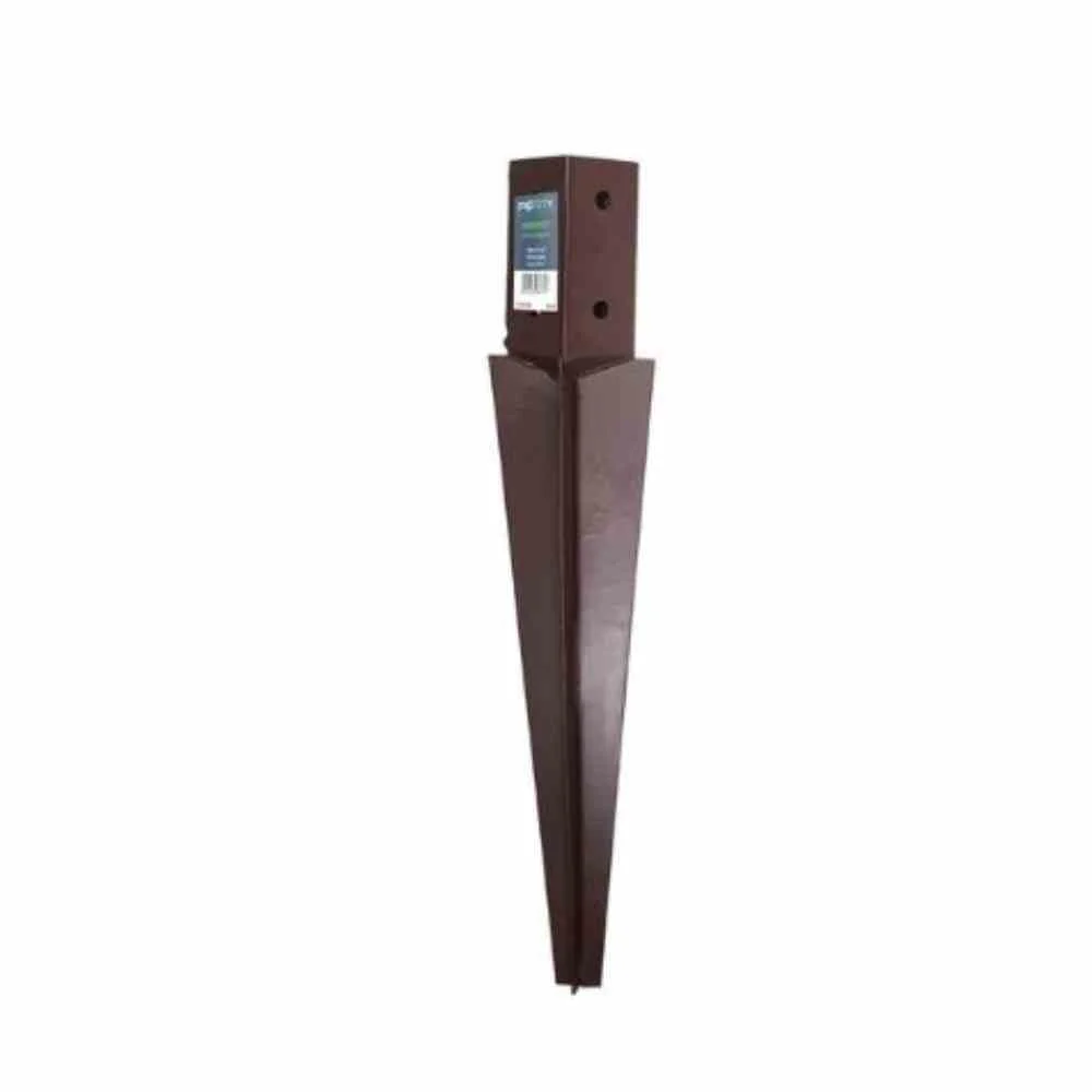 Fence Post Support - Drive in Spikes - Bolt Grip - Various Colours, Lengths and Sizes