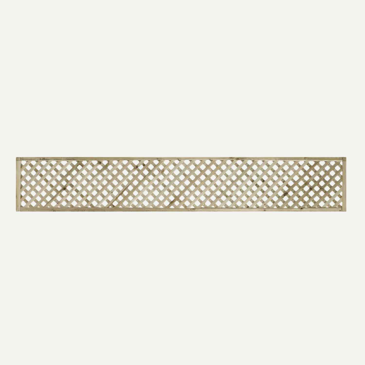 Trellis - Privacy Lattice - Rectangle 30cm x 183cm - PL7