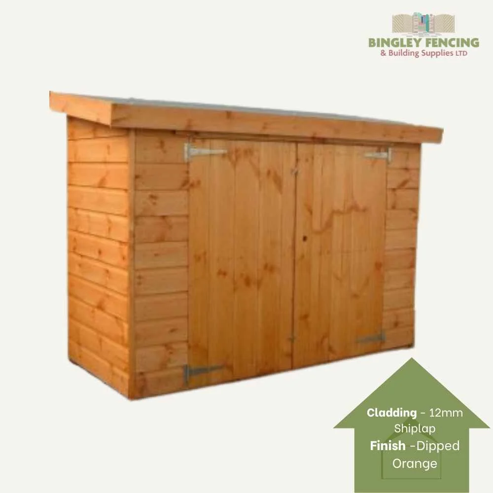 Wooden Garden Storage with Locks