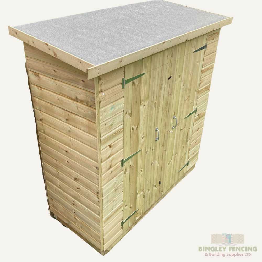 Wooden Garden Storage with Locks - Image 2