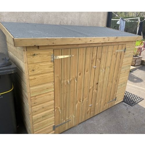 Wooden Garden Storage with Locks - Image 3