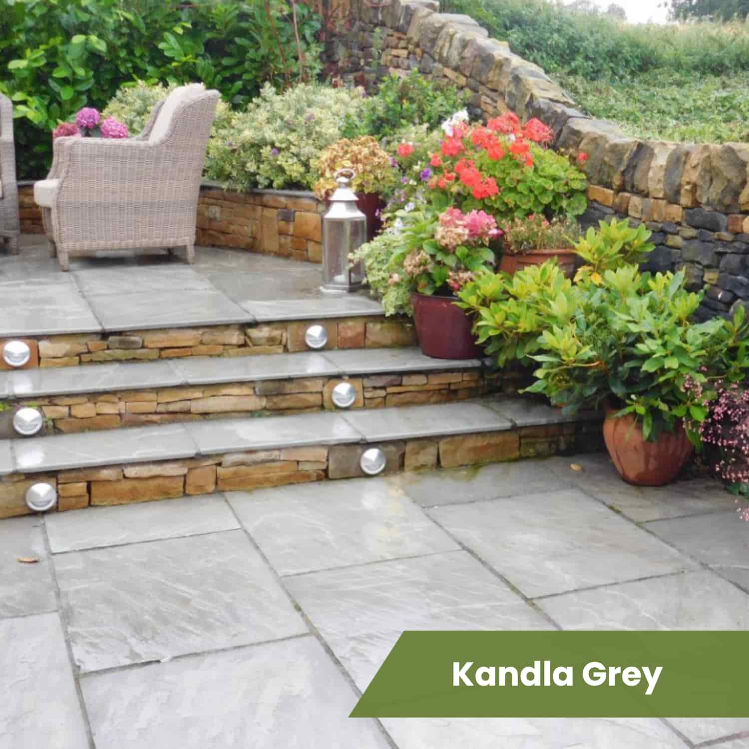 Indian Sandstone Paving Project Pack - 2 Colours - Image 3