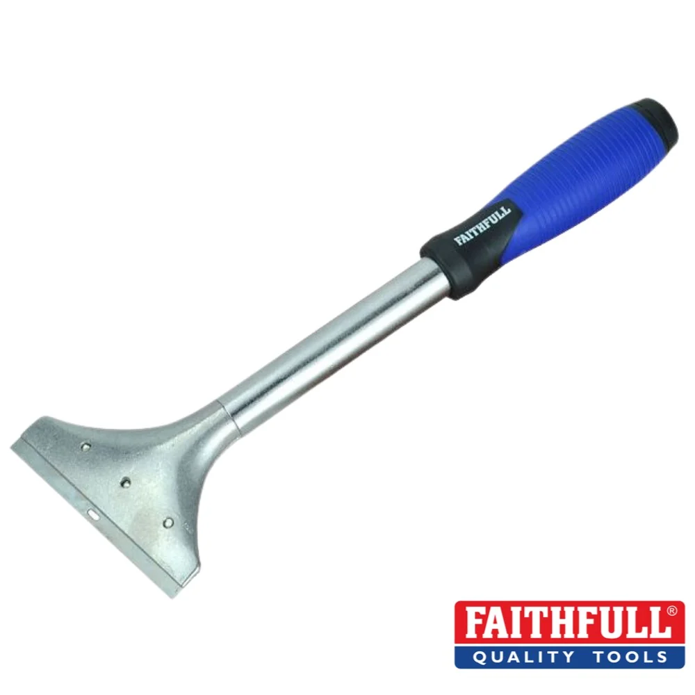 Heavy Duty- Long Handle Scraper- 100mm (4")