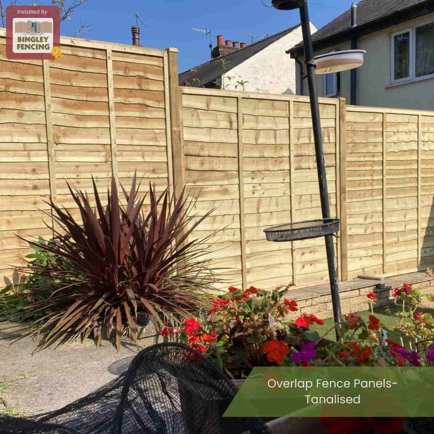 Overlap Fence Panels- Tanalised - Image 3