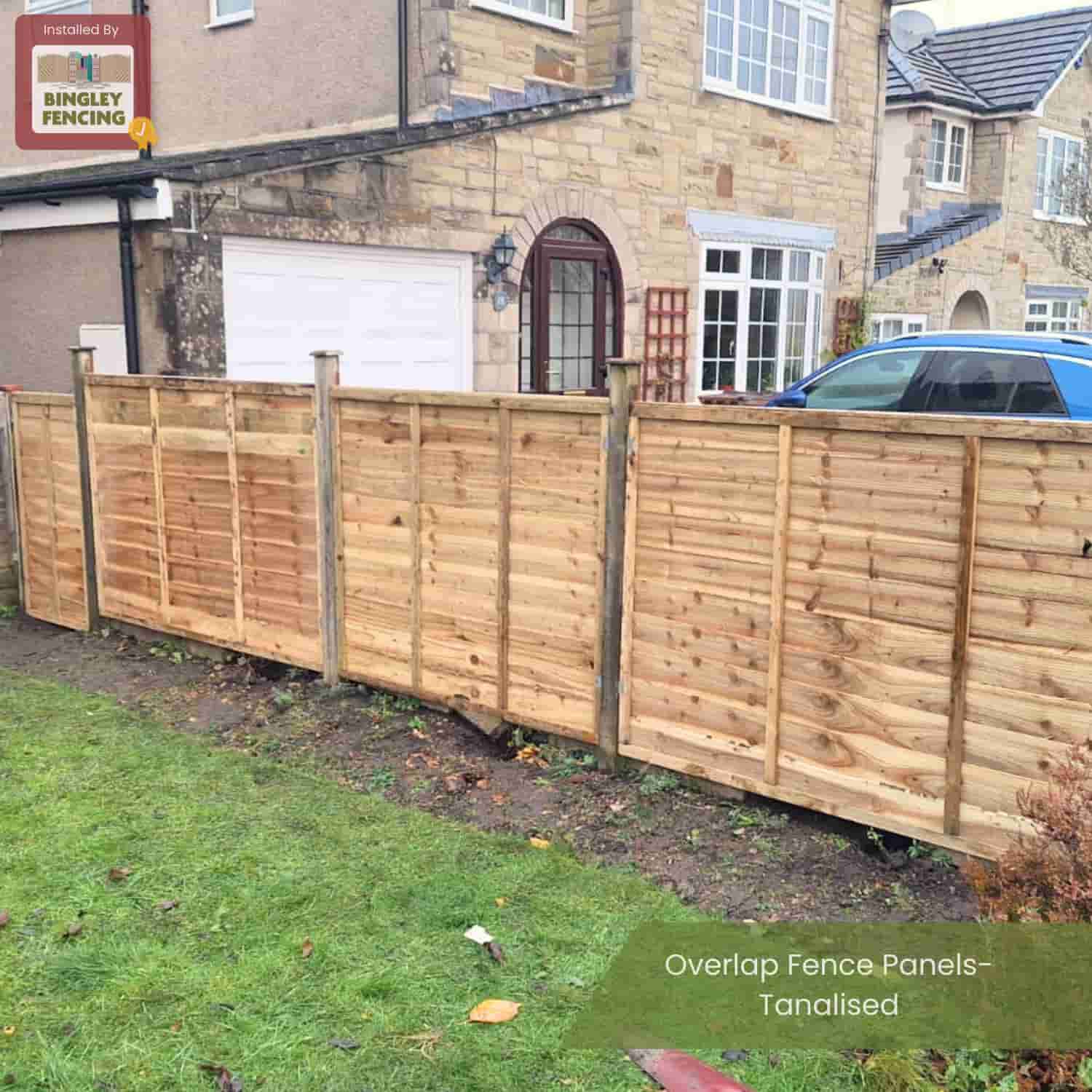 Overlap Fence Panels- Tanalised - Image 4