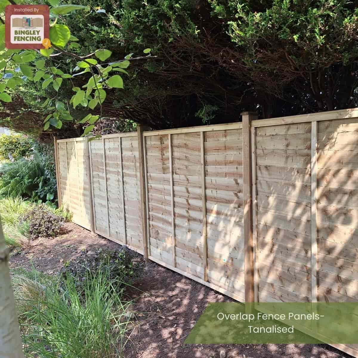 Overlap Fence Panels- Tanalised - Image 2