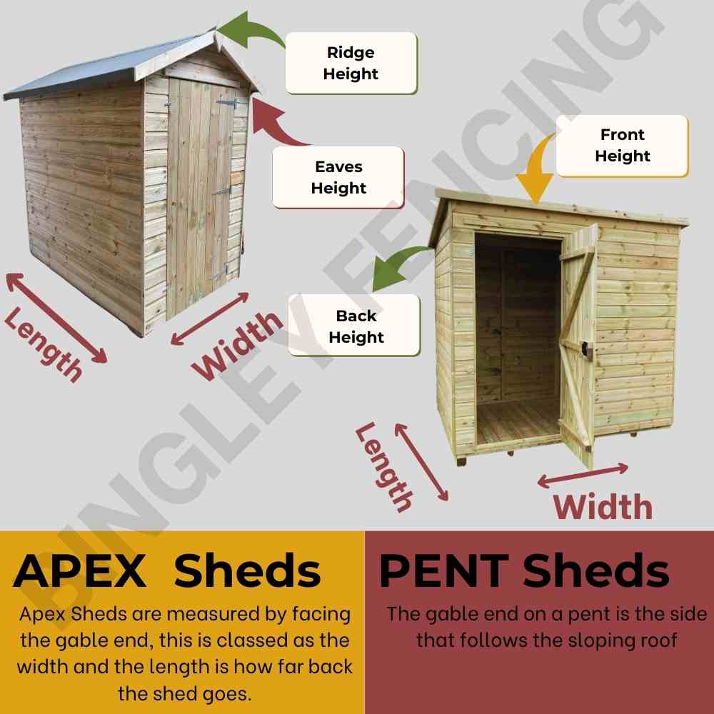 Shed - Pent Roof - Image 4