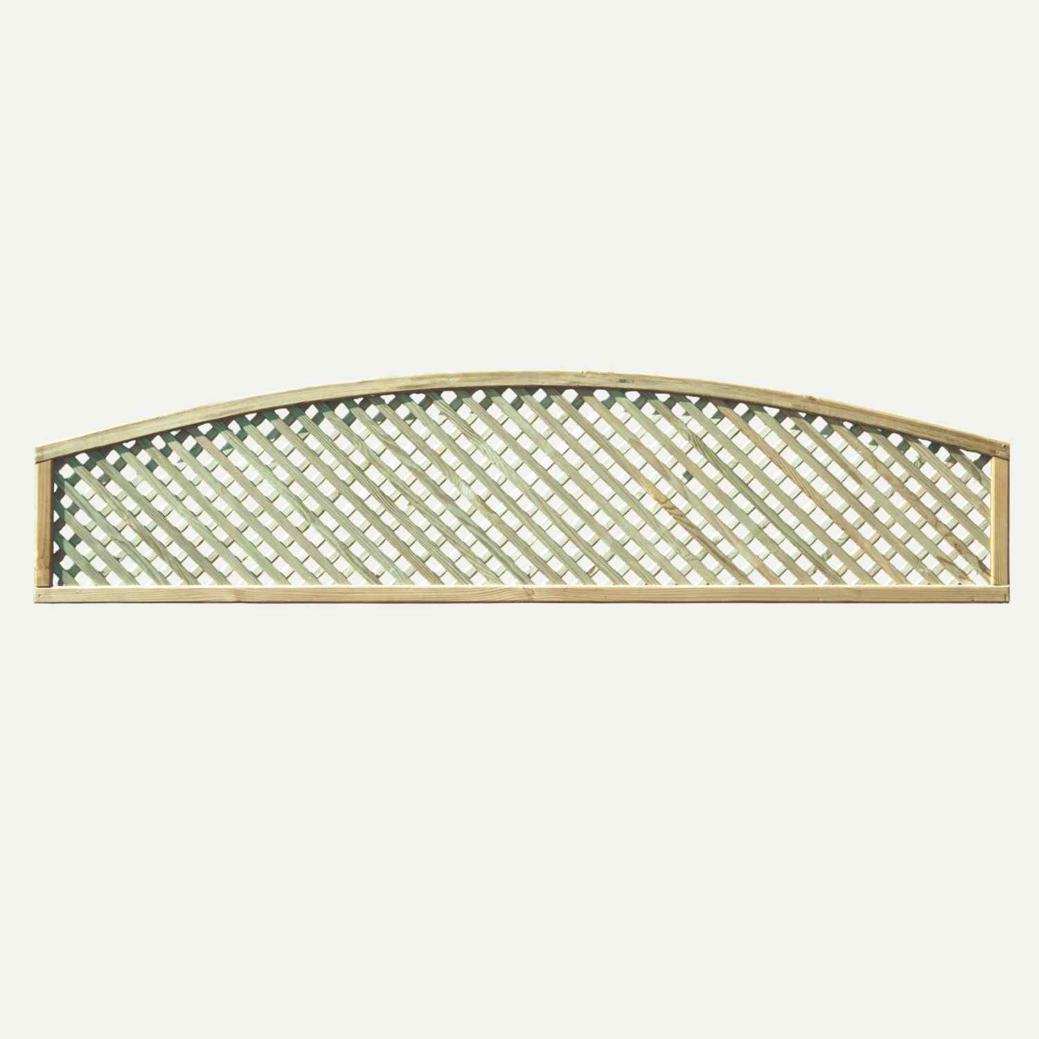 Trellis - Privacy Lattice- Convex 30cm x 183cm - PL1