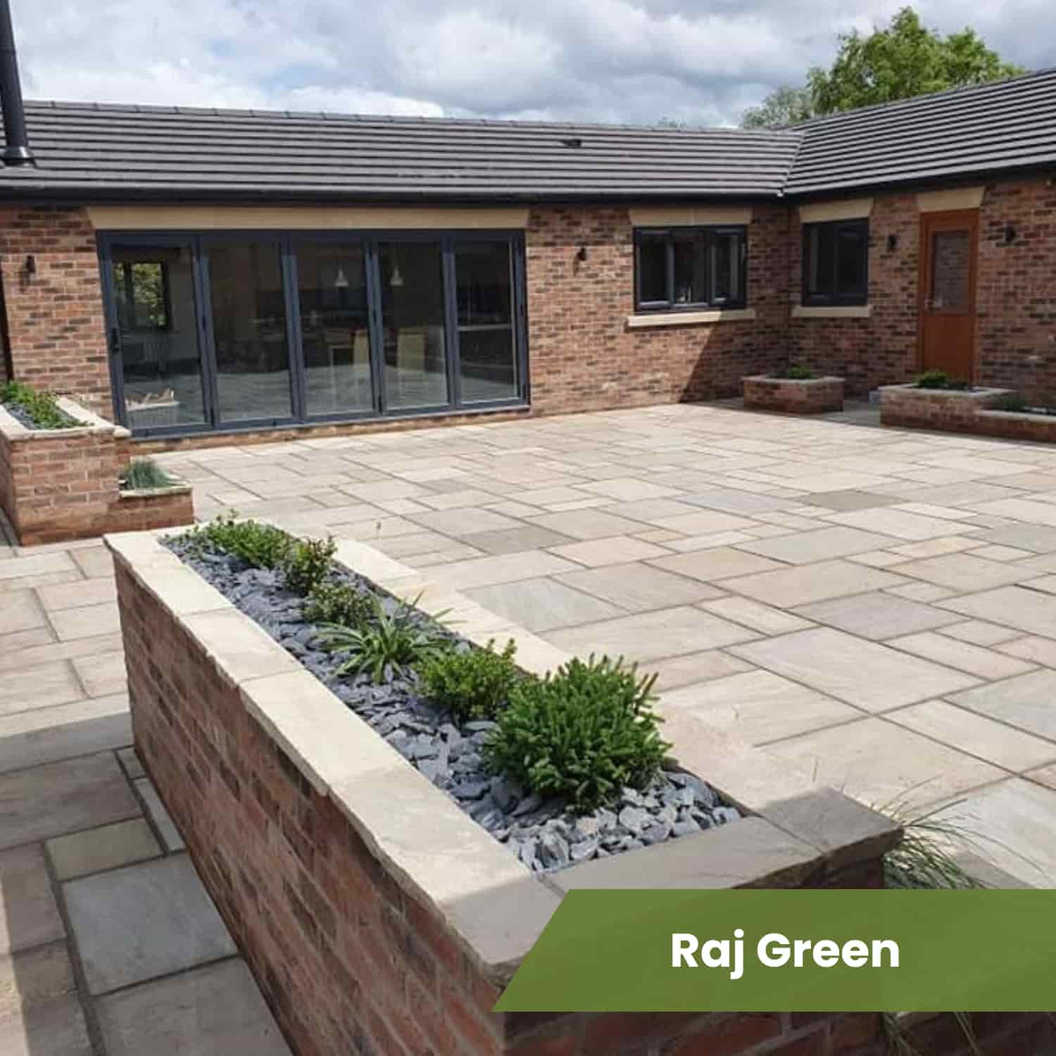 Indian Sandstone Paving Project Pack - 2 Colours - Image 5