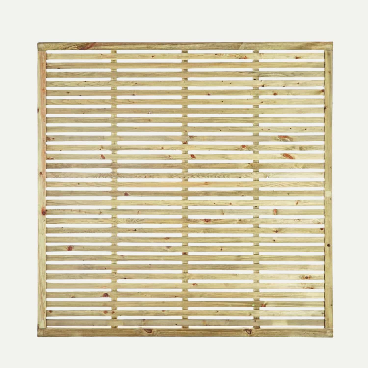Slatted Fence Panels