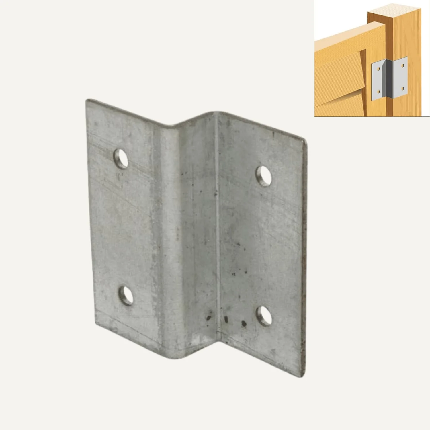 Trellis Clip Zinc Plated 60mm - Sold Individually