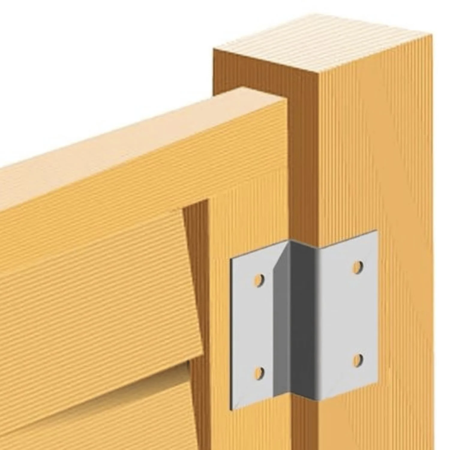 Trellis Clip Zinc Plated 60mm - Sold Individually - Image 2
